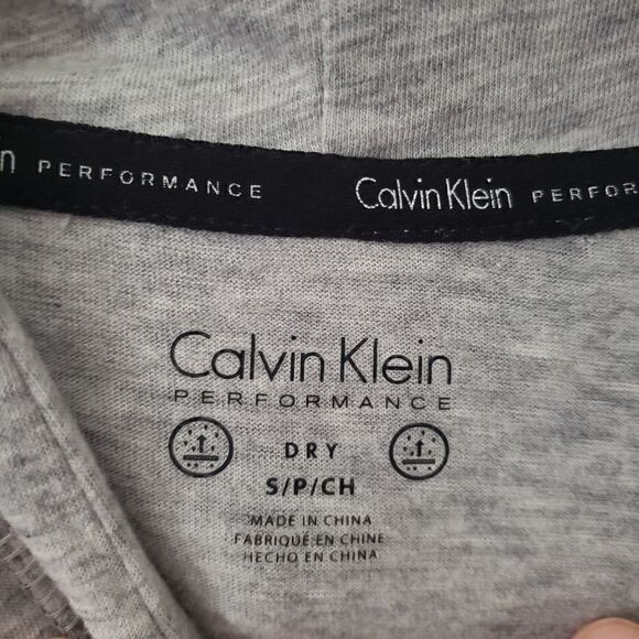 Calvin Klein Performance Dry Cropped Hoodie S - Picture 3 of 5